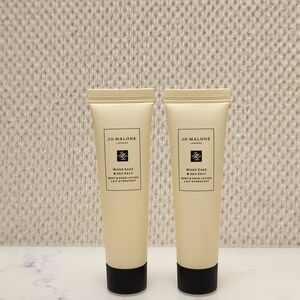2 Jo Malone Wood Sage & Sea Salt Body & Hand Lotion Mini Travel Size .5 Oz